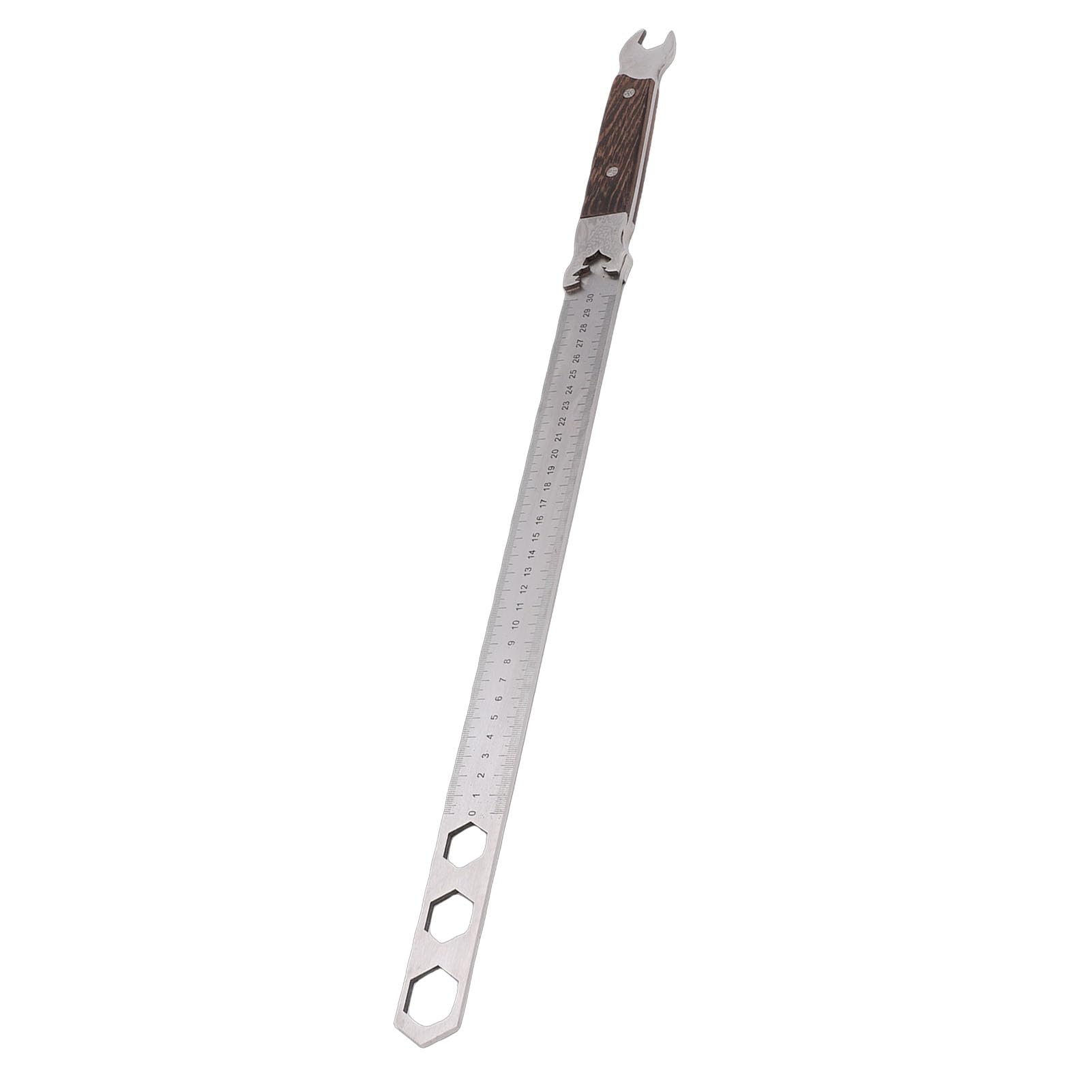 Righello in Metallo, Righello in Acciaio Inossidabile per Misurazione, Strumento Resistente da 0 a 30 Cm, Ideale per Ingegneri e Architetti