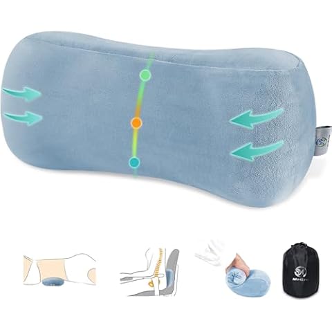 MzGro Soft Memory Foam Lumbar Support Cushion Cover