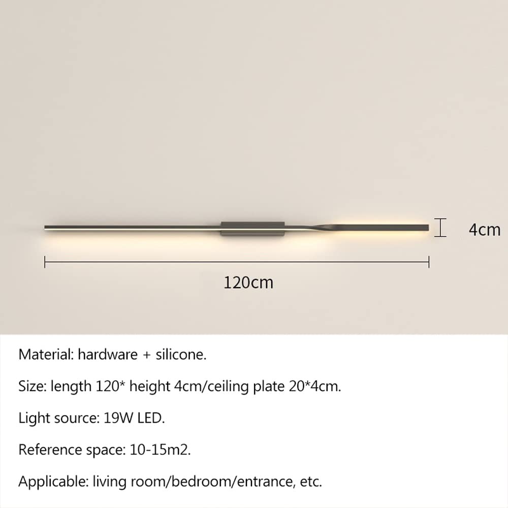Luci da parete, Striscia di luce LED Lampade da toeletta Ruota LED Applique da parete for bagno Applique da interni Illuminazione da parete Apparecchi di illuminazione for bagno Luce bianca calda ( Co