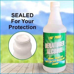 Quality Chemical Denatured Alcohol 190-1 Gallon (128 oz.) - Thumbnail 3