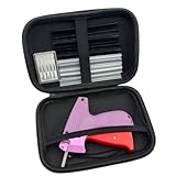 Fine Stitch Gun Mini Stitch Gun Kit for Clothes, Quick Clothing Fixer with 6 Fine Needles, 1000 5mm Fasteners and Case, Speedy Clothing Fixer Stitch Gun for Clothes Quick Stitch Gun for Clothes