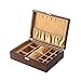 Produktbild SMEJS Watch Box-hölzerne Uhr-Anzeigen-Fall-Uhr-Organizer, Schmuck-Speicher-Fall-Größe: L30cm * W22cm * H8.5cm