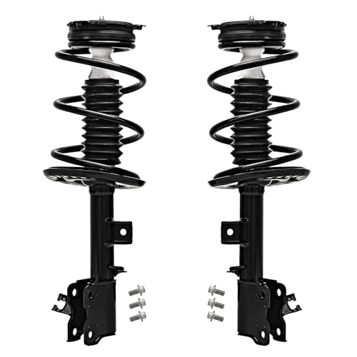 Image of Detroit Axle - Front Struts w /Coil Springs Rear Shock Absorbers Replacement for 2009 2010 2011 2012 2013 2014 Nissan Murano - 4pc Set