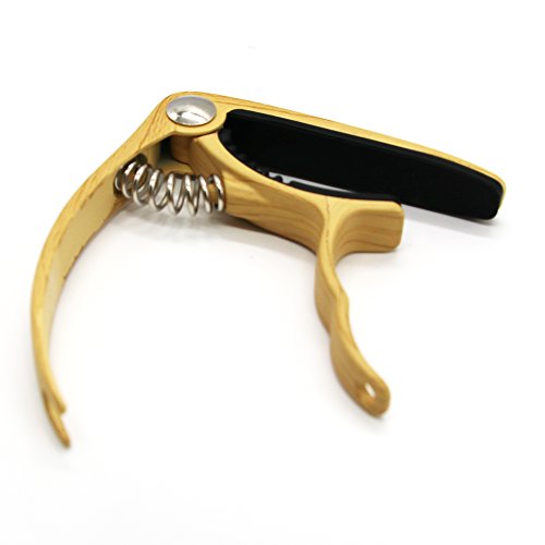 Melodic High Quality Capo Guitar Capo Capo For Western/Electric guitaracoustic Guitar With Wood Grain, Accessories for… - Les Beatles, Paul McCartney, John Lennon, RIngo Starr, George Harrison Melodic High Quality Capo Guitar Capo Capo For Western/Electric guitaracoustic Guitar With Wood Grain, Accessories for… – Image 5