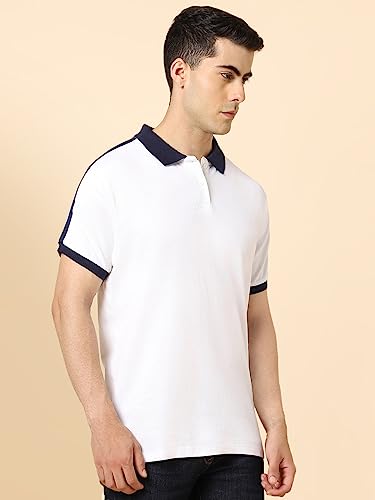 Image of Dennis Lingo - Solid Men's Cotton Polo Neck Regular Fit T-Shirt