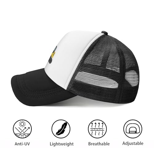 Boys' Excavator Trucker Hat for Toddler Youth, Adjustable Snapback Mesh Baseball Cap for Boys Girls Teens2