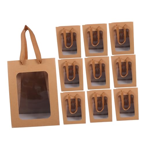 Sacs papier kraft Healvian avec poignées pour emballer vos petits cadeaux d'anniversaire