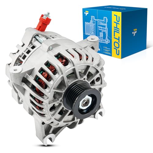 Image of PHILTOP 105A NEW Alternator 8252N Compatible with Ford 1999-2004 Mustang 4.6L, 12V S6 CW IR /IF Alternator Replacement 8252 82528 90025113 XR3U10300AA XR3U10300AB XR3U10300AC XR3UAA