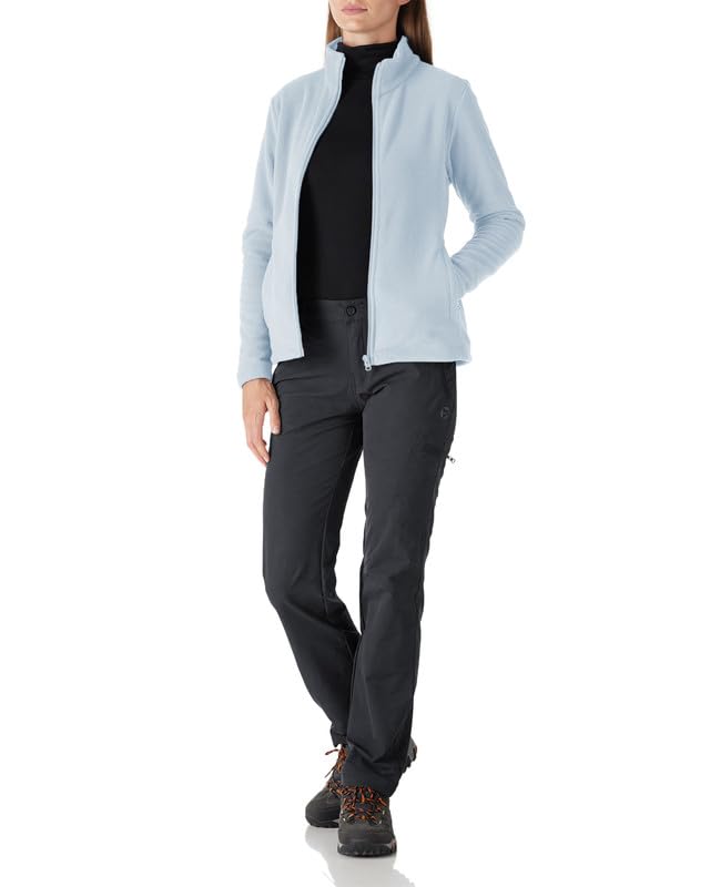 Outdoor Ventures Womens Fleece Jackets Ladies Lightweight Warm Full Zip Coat Soft Outerwear Running Jacket With 4 Large Pockets - Image 6