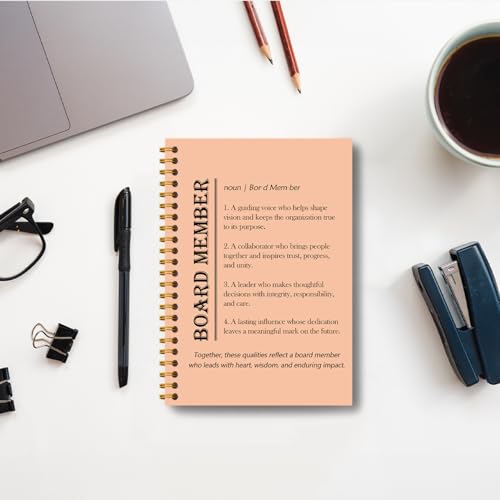 Carnet de notes à spirales pour membres du conseil 14x21cm - 3