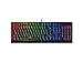 Razer BlackWidow V3 (Green Switch) - Tastiera meccanica da gioco (interruttori meccanici clicky, tasti ABS doppio, rullo digitale multifunzione e chiave multimediale, poggiapolsi), layout UK, nero immagine
