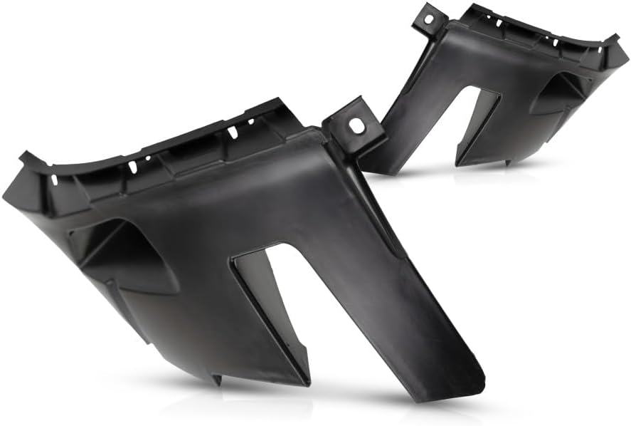 For Ram 1500 2015 2016 Bumper Cover Support Driver and Passenger Side | Pair | Front | Outer | PP Plastic | Replacement For CH1042121, CH1043121 | 68104945AE, 68104944AD