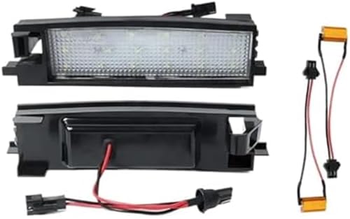 Luz de matrícula para Toyota Yaris y Aygo bombillas traseras de alta claridad