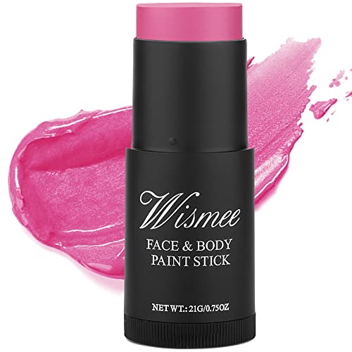 Hot Pink Eye Black, Anti-Glare Under Eye Black Sports Grease Stick for Baseball, Softball, Soccer, Lacrosse, Hockey - 0.75 oz