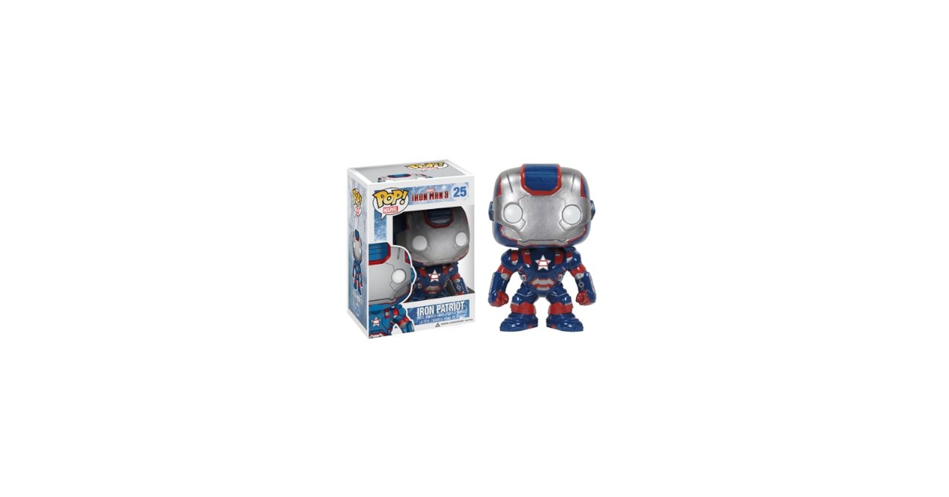 FUNKO ボビングヘッド　アイアンマン3 アイアンパトリオット　 新品 Amazon.co.jp: IRON PATRIOT【ボビングヘッド】アイアンマン3