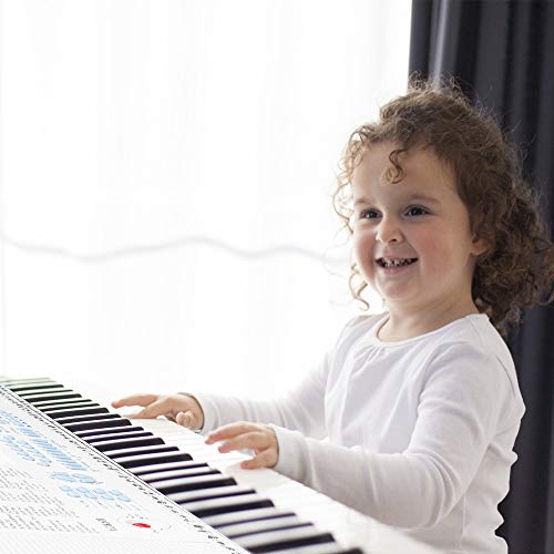 Vangoa Clavier De Piano 61 Touches, Synthetiseur Touche Lumineuse,Clavier électronique Piano Pour Debutant, 3 Modes D… - Les Beatles, Paul McCartney, John Lennon, RIngo Starr, George Harrison Vangoa Clavier De Piano 61 Touches, Synthetiseur Touche Lumineuse,Clavier électronique Piano Pour Debutant, 3 Modes D… – Image 5