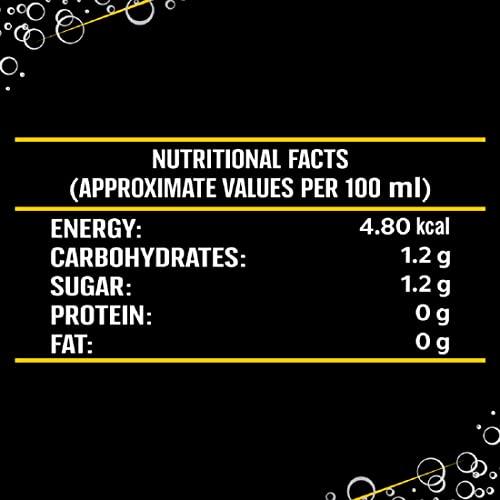 Johnnie Walker Refreshing Mixer - Non Alcoholic Carbonated Beverage, 330 Ml, Pack Of 4 - Original