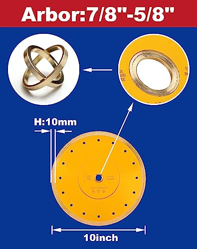 Super Thin 10 Inch Diamond Tile Blade