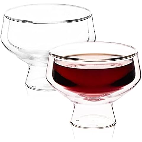 Ysell Isolierte Martini-Gläser, doppelwandige Cocktailgläser Cover