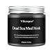 Vikeepro Dead Sea Mud Mask Face Mask Deep Cleansing Exfoliation Minimizes Pores Reduces Acne Wrinkles Blackhead Remover Anti Oily Skin For Face And Body