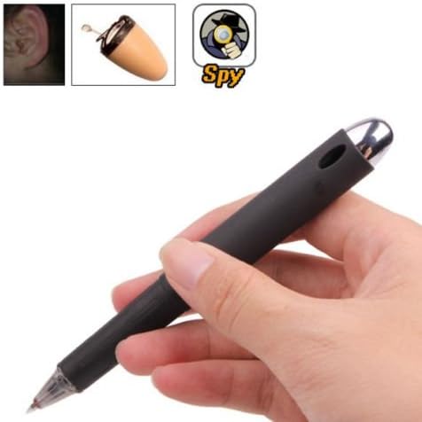 2014 Spy Covert Wireless Mini Invisible Earpiece + Bluetooth Induction Pen