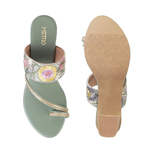 Image of Metro Women Fashion Heel Sandal (32-1745)