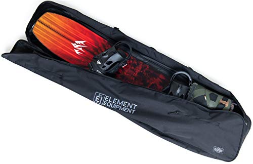 Element Equipment Snowboard Bag with Shoulder Strap and Gear Pockets 148 Black Ripstop - Thumbnail 4