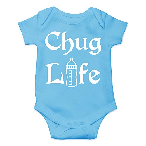 Image of CBTwear Chug Life - Baby Clothes - Funny Newborn Bodysuit Outfits for Infants