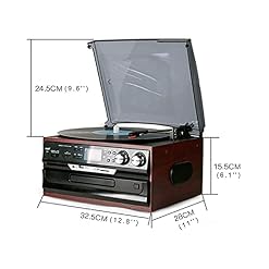 cvhtroe Tourne-Disque Portable, Platine Vinyle Vintage Bluetooth Lecteur de Vinyle LP Tourne-Disque sans Fil rétro… - Les Beatles, Paul McCartney, John Lennon, RIngo Starr, George Harrison cvhtroe Tourne-Disque Portable, Platine Vinyle Vintage Bluetooth Lecteur de Vinyle LP Tourne-Disque sans Fil rétro… – Image 4