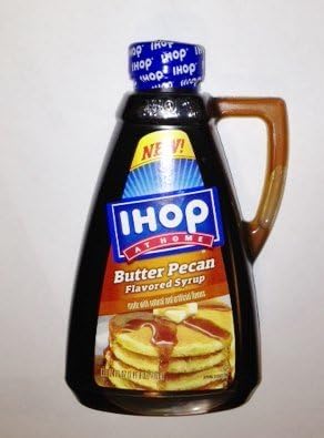 IHOP at Home Butter Pecan Flavored Syrup, 24 oz. (Pack of 4)