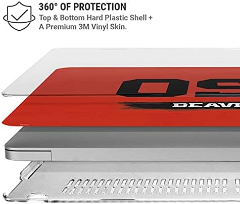 Skinit Case + Skin Compatible with MacBook Air 13in M1 (2021) - Officially Licensed Oregon State Texture Design