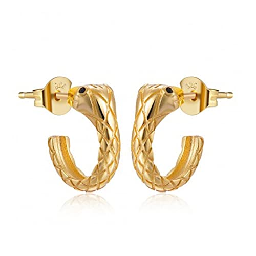 Boucles d'oreilles serpent en zircon, le cadeau bijoux idéal
