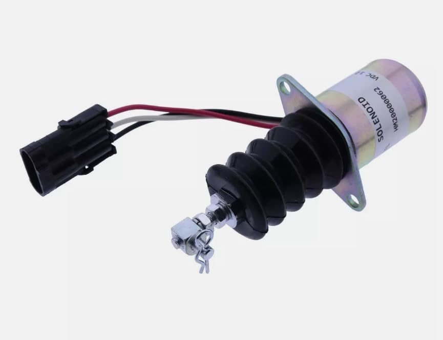 Solenoid AM124383 Fits for John Deere 3215 3235 3215A 3225B 3235B for Yanmar 3TNE84