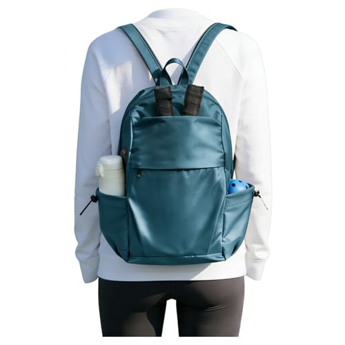 SEAFEW Large Blue Sling Pickleball Crossbody Sling Bag - Men's & Women's Pickleball Sports Backpack with Water Bottle Holder, Adjustable Pickleball
