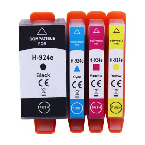 VLALAMNO 1 Cartouche 924 924E 8130e 8132e 8134e 8135e 8138e 8139e(924M Red Compatible 800 Pages)