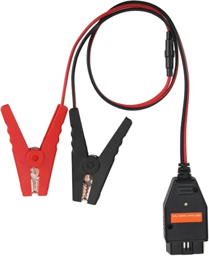 Wafuesh Connecteur OBD2 ECU de Voiture, Câble d'alimentation d'urgence économiseur, Économiseur de Mémoire et Câble D’Alimentation D’Urgence, Haute Qualité...