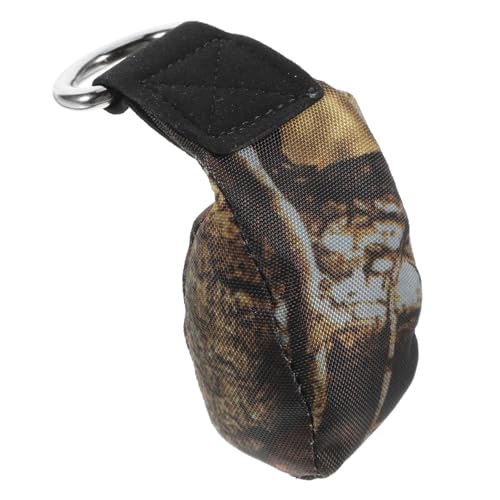 YARNOW Portable Throwing Ropes Bag for Daily Use Durable Climbing Gear with Wear Resistant Cloth Cover Compact and Lightweight Throw Weight for Outdoor Activities Climbing Accessory