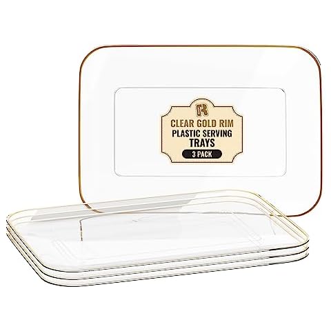 R-kay Plastic Serving Trays Cover