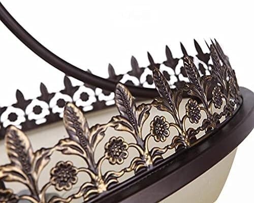 Lampe à tête unique en fer forgé suspension robuste pour intérieur