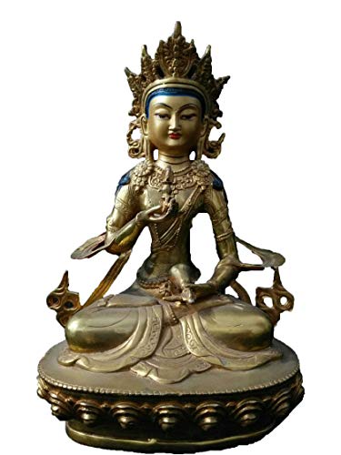 Statue Vajra-sattva H3TF5J en cuivre pur doré pour décoration raffinée