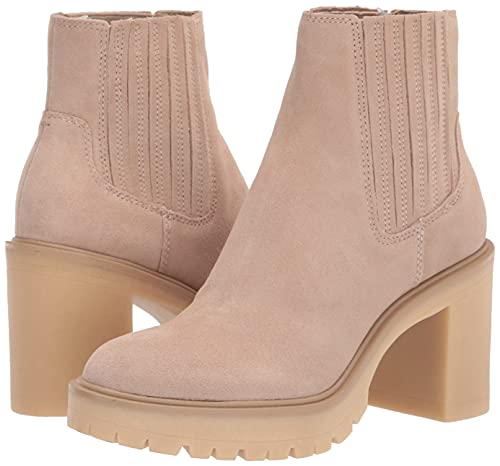 Dolce Vita Women's Caster Fashion Boot, Dune Suede H2O, 6.5 #TOP6