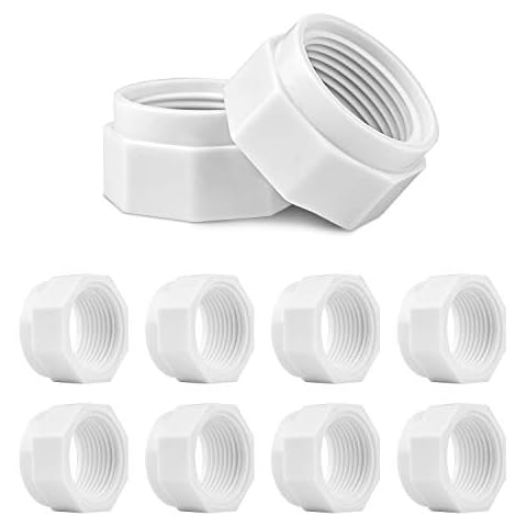 HENMI 8 Pack Pool Cleaner Feed Hose Nut Fits for Polaris 280, 380, 180 Pool Cleaner Feed Hose Nut D15 D-15 Cover