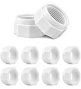 HENMI 8 Pack Pool Cleaner Feed Hose Nut Fits for Polaris 280, 380, 180 Pool Cleaner Feed Hose Nut...