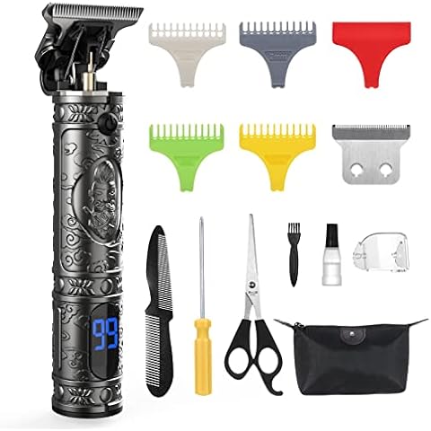 Bestauty Haarschneidemaschine Profi Herren, Trimmer Herren Akkus Kabelos Wiederaufladbar Cover