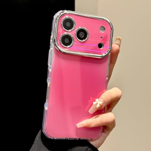Coque iPhone 15 Pro Max antichute protège objectif Aurora Laser