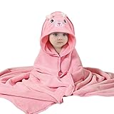 SEVDO Toallas de baño para bebé de 31 x 31 pulgadas con capucha, toallas de baño