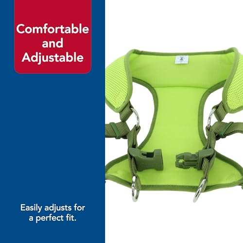 Coastal Pet Comfort Soft Wrap Adjustable Dog Harness - Comfortable Harness for Dog - Adjustable Fit - Easy Step-in Design - Breathable Fabric Mesh - Lime, 5/8" x 16"-19" - Thumbnail 5