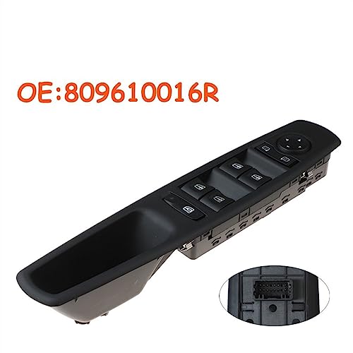 Interrupteur vitre Megane 3 pour commande de lève-vitre électrique Renault 2008-2016 809610016R
