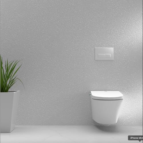 Inodoro Inteligente de Pared SWAN con Asiento Calefactable, Tapa Automática, Secador de Aire, Funciones de Bidé, Luz Nocturna y Control Remoto – Diseño Moderno para Baños de Lujo miniatura 3