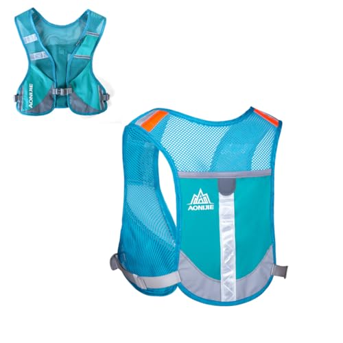 Achsoo Ultralight Reflective Running Vest Backpack Marathon Hiking Bags Hydration Pack Outdoor Sport Bag Cycling Pack